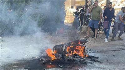 إستهداف دراجة ناريّة... واستشهاد شخص