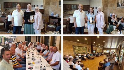 تكريم علمي في الغازية: الحاج محمد دنش يحتفي بالدكتورتين شمس عيسى وباسمة عيسى