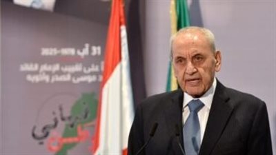 بري أبلغ متري أن تخصيص جلسة الحكومة للبحث في الخطة بشأن السلاح حصرًا يعني إصراراً على التصعيد