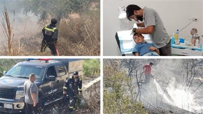 نشاط الدفاع المدني في الهيئة الصحية الإسلامية في قطاع صيدا خلال آب 2025