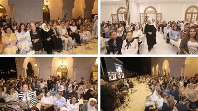 لمناسبة ذكرى المولد النبوي الشريف بهية الحريري أقامت حفلاً إنشادياً في 'فيلا الحريري' - الهلالية أحياه مصطفى الجعفري والفرقة بحضور أكثر من ألف سيدة