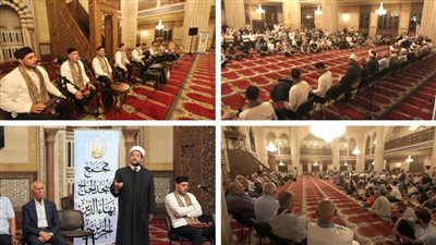 'مجمع مسجد الحاج بهاء الدين الحريري' أقام أمسية إنشادية بذكرى المولد الشريف أحيتها 'فرقة المادحين -الأخوين مزرزع'