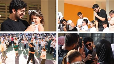 محمد فضل شاكر زار جمعية رعاية اليتيم وغنّى مع أطفالها