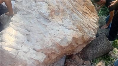 نمرين على وقع فاجعة... صخرة تودي بحياة مواطن أثناء عمله