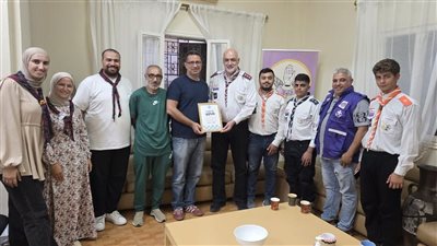 وفد من كشافة الإمام المهدي جال على الجمعيات الكشفية في صيدا مهنئا بذكرى المولد النبوي الشريف