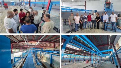 حجازي وعكرة وممثلون عن مصالح الصحة والإقتصاد والزراعة تفقدوا اللمسات الأخيرة لمشروع تأهيل وصيانة مسلخ صيدا قبل إفتتاحه الاسبوع المقبل