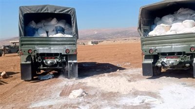 الجيش: ضبط نحو 64 مليون حبة كبتاغون إثر مداهمة منشأة في بلدة بوداي- بعلبك