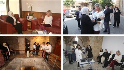 المنسقة الخاصة للأمم المتحدة زارت صيدا بدعوة من بهية الحريري وجالت برفقتها في المدينة القديمة