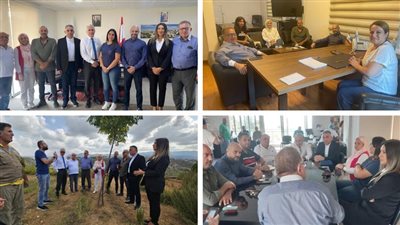 لجنة البيئة في بلدية صيدا برئاسة يوسف طعمة تنظم زيارات لتبادل التجارب الناجحة في مجال إدارة النفايات في لبعا وبقسطا