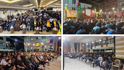 قطاع صيدا في حزب الله واصل أنشطته بذكرى السيدين الشهيدين