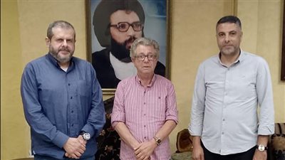 حزب الله في صيدا عرض مع د.عماد سعيد الأوضاع العامة