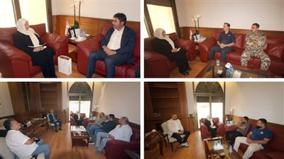 بهية الحريري التقت سليم خوري والعقيدين حلاوي ونهرا وتابعت مع زوارها شؤوناً عامة