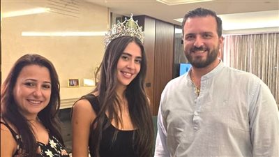 زيارة تهنئة من رئيس بلدية المعمرية إلى ملكة جمال لبنان 2025