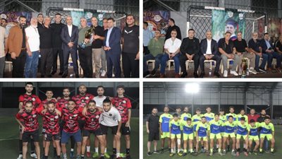 فلسطين تجمعنا والنهضة يحيون ذكرى الراحل الشاب غسان بقاعي في ملعب الفوكس في صيدا