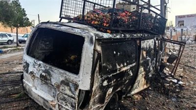 العدوان الإسرائيلي على المصيلح ادى الى تدمير اكثر من 300 آلية بين جرافات وحفارات