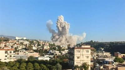 بالصور: غارتان إسرائيليتان تستهدفان بنعفول – قضاء صيدا