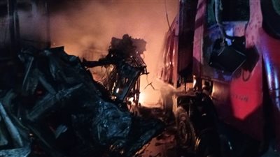 بالصور: هكذا بدا المشهد بعد الغارات الإسرائيلية المدمّرة